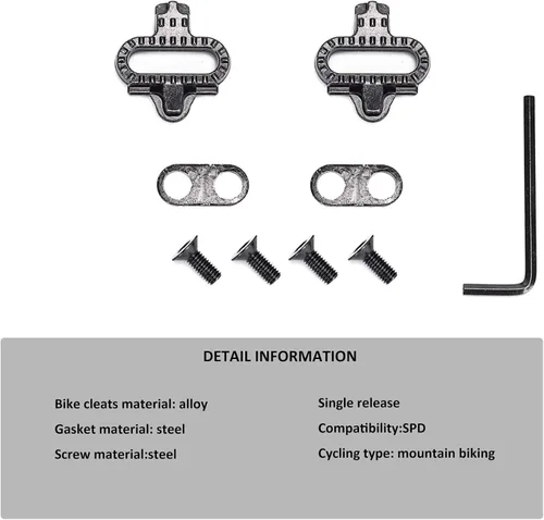 Vista 6 de Bucklos zapatos de ciclismo de montaña con tacos de los hombres MTB zapatos de ciclismo SPD compatibles Spin zapatillas de deporte de bicicleta