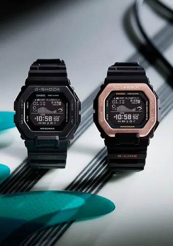 Vista 5 de Casio Reloj G-Shock G-LIDE GBX-100NS-4JF para hombre dorado Oro