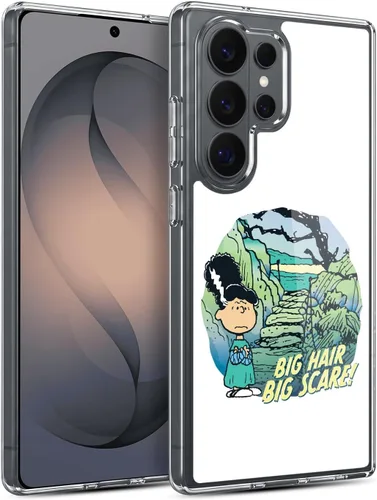 Vista 53 de Head Case Designs Funda de gel Spooktacular con licencia oficial de Peanuts Linus y Snoopy [protección de grado militar] compatible con Google Pixel