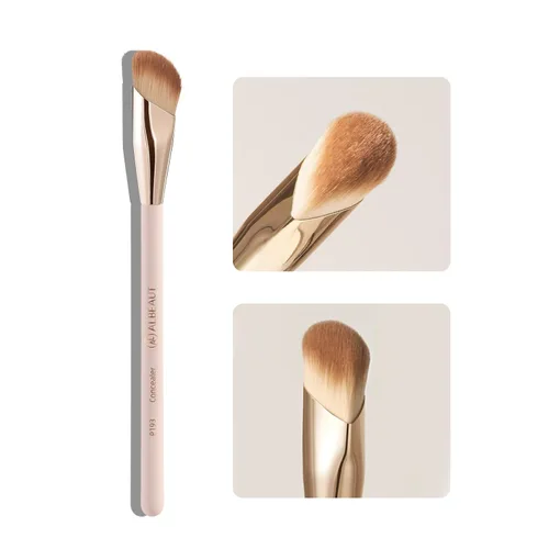 Vista 11 de Albeaut Brocha Correctora en Ángulo para Debajo de los Ojos para Corrector Líquido Crema en Polvo Iluminador Triangular Pequeña Contorno de Nariz