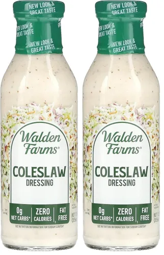 Vista 15 de Walden Farms Vinagreta balsámica de pera y blanca, sin calorías, sin gluten, baja en carbohidratos, apta para dieta cetogénica, vegana, sin azúcar