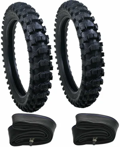Vista 11 de Llanta Trasera de 2.50-10'' para Moto de Cross/Pit Bike, Llanta para Moto de Cross/Pit Bike de 110cc 90cc 70cc 50cc SUNL JOWAY Coo-lster PW50 TTR50