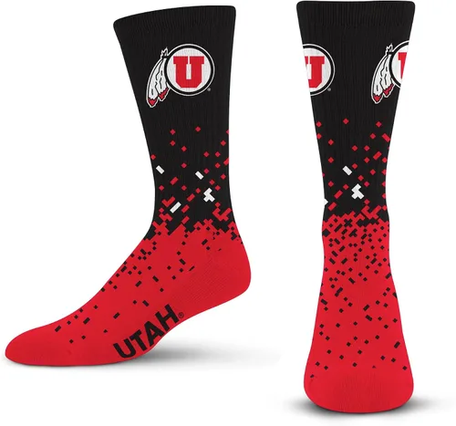 Vista 31 de For Bare Feet Calcetines de la NCAA para niños y niñas, unisex, Spray Zone Crew, para jóvenes