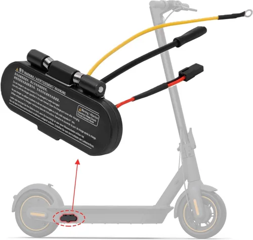 Vista 3 de Base de carga eléctrica de scooter Puerto de carga para Segway Ninebot Max G30 E-Scooter, puerto de carga a prueba de polvo
