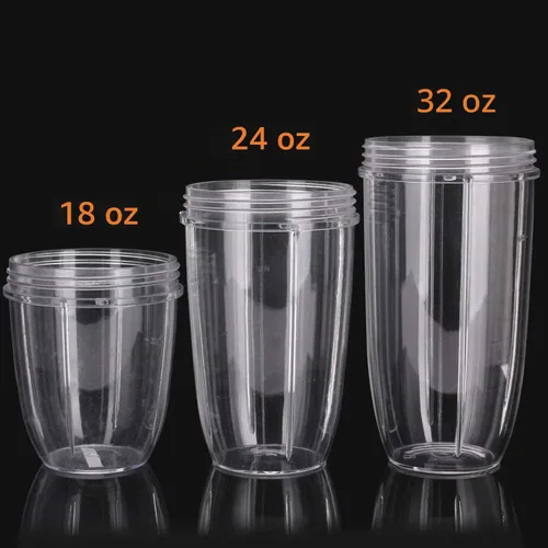 Vista 4 de Nutribullet - Licuadora de 24 onzas con anillo de labios estándar, compatible con piezas de repuesto Nutribullet de 24 onzas para NutriBullet 600W