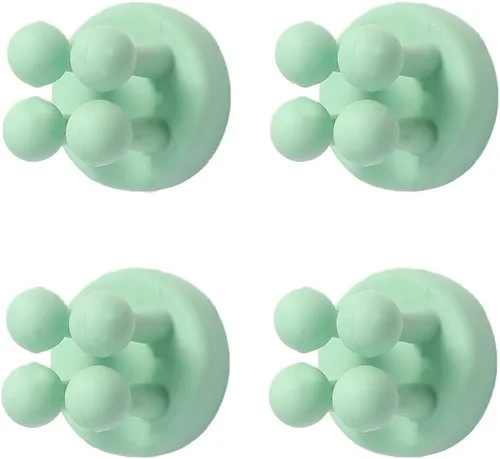 Vista 8 de Portacepillos de dientes de silicona para baños, soporte de afeitar para ducha, soporte de cepillado de dientes, soporte de pared para cepillo