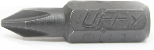 Vista 2 de UFFY - Insertar 1" pulgadas Phillips PH # 1 Power Impact Bit 10 pack 1/4 Hex