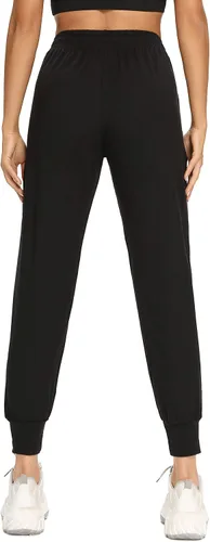 Vista 3 de FULLSOFT - Paquete de 3 pantalones deportivos para mujer, leggings atléticos con bolsillos para entrenamiento, yoga o correr