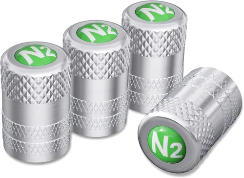 Vista 9 de CKAuto Tapones para válvula de neumático, aluminio negro, 4 unidades/paquete
