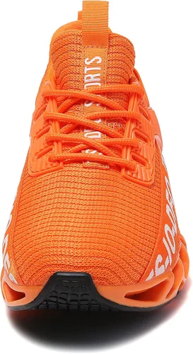 Vista 5 de SKDOIUL - Tenis deportivos para hombre, transpirables, de malla, modernos, para correr en senderos