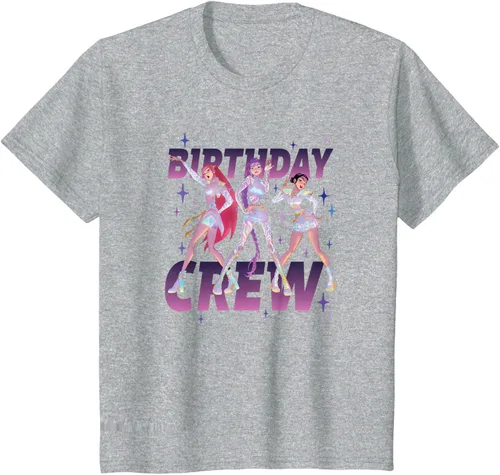 Vista 5 de Kpop Demon HUNTR/X Birthday Crew Camiseta con licencia