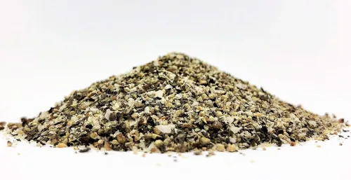 Vista 2 de Granos de pimienta Tellicherry ahumados de nogal – Sal marina gourmet Premium Chef condimentador parrilla, estufa, mesa, el sabor perfecto; todo