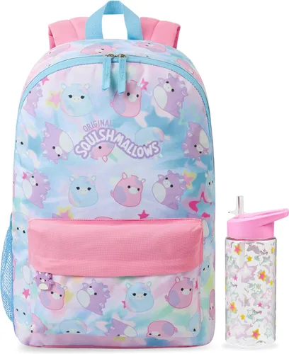 Vista 7 de Get Trend Disney Stitch Girls Backpack & Water Bottle, 2 Piece Set Blue Stitch