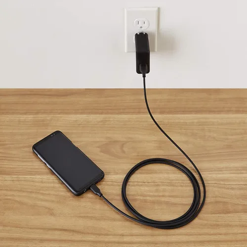 Vista 6 de Amazon Basics, Cable de carga rápida USB-C a USB-A 2.0, 480Mbps de velocidad, certificado USB-IF, para Apple iPhone 16/15, iPad, Samsung Galaxy