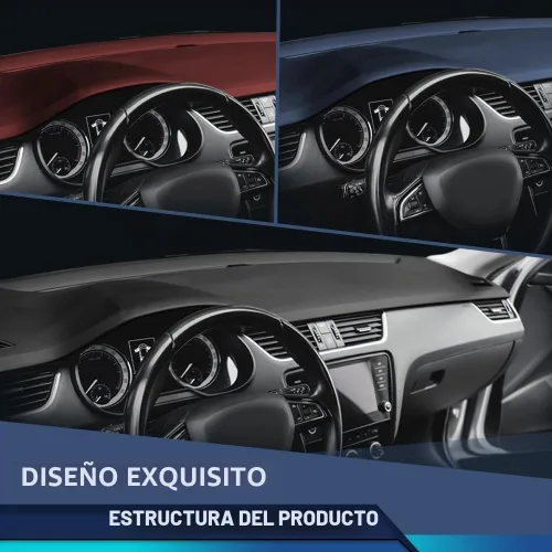 Vista 7 de PIT66 Cubierta para salpicadero, compatible con Chevy Silverado (LS, LT o camión de trabajo solamente), compatible con GMC Sierra 2007-2013