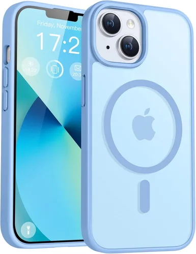 Vista 121 de Funda para Google Pixel 9 pro XL, compatible con magnética, azul