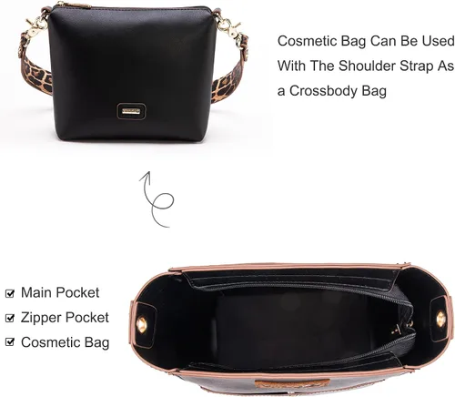 Vista 5 de Wrangler Bolsos de hombro para mujer con correa de guitarra