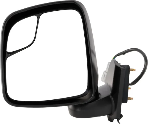 Vista 121 de Kool Vue - Espejo calefactable eléctrico para el lado del pasajero para Chevrolet Trailblazer GMC Envoy 2002-2009 plegado manual con luz de señal