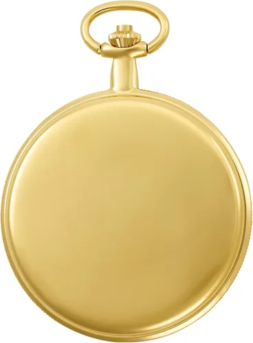 Vista 2 de Charles-Hubert, Paris Reloj de bolsillo de cuarzo chapado en oro, Oro, Moderno