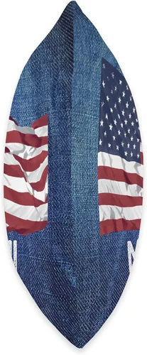 Vista 2 de Miami Florida stars stripes USA FLAG love AMERICAN PATRIOT Throw Pillow