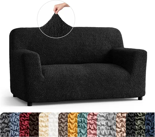 Vista 70 de PAULATO BY GA.I.CO. Funda para Silla - Funda para Sillón - Funda para Sillón - Funda de Tela Suave - Protector de Muebles Elegante de Ajuste Ceniza