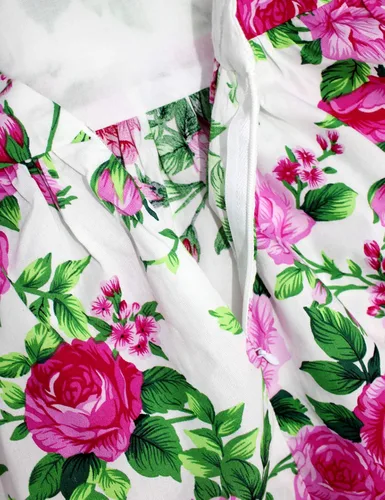 Vista 274 de Vestido de verano para niña, de algodón, con diseño floral