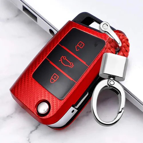 Vista 7 de ontto Funda para llavero con tapa para Audi A1 2020