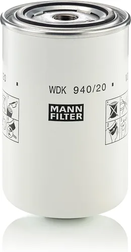 Vista 2 de MANN-FILTER WDK 940/20 Filtro de aceite - Vehículos comerciales