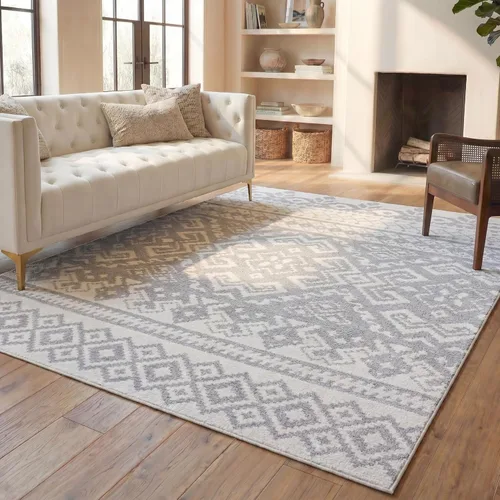 Vista 34 de Tapete Adirondack ADR107T, de la marca Safavieh, con diseño rústico bohemio, Polipropileno