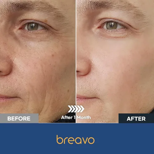 Vista 4 de Crema facial 6 en 1 para hombres: Humectante facial 6 en 1 para hombres, crema facial para hombres antienvejecimiento - Tratamiento para bolsas