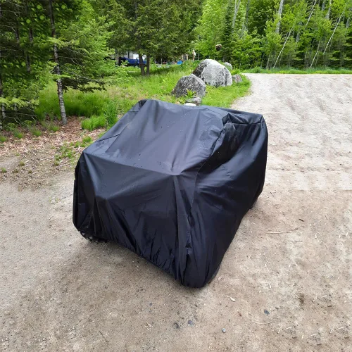 Vista 6 de Fundas para ATV Impermeables Fundas para Cuatrimotos, Tamaño XXL de 86'', Resistentes al Viento y Anti-UV, Fundas para Vehículos de 4 Ruedas Usadas