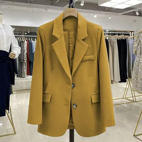 Vista 2 de Chaquetas de lentejuelas para mujer, chaqueta con solapa y manga larga con purpurina para fiesta, cárdigan brillante con bolsillo