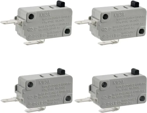 Vista 9 de BOJACK Interruptor de puerta de horno microondas KW3A 16A 125/250 V Interloc de puerta (paquete de 2 interruptores normalmente cerrados)