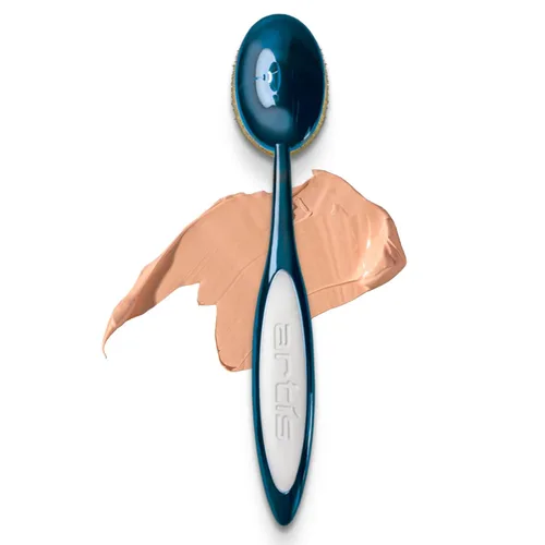 Vista 8 de Artis Elite Oval - Cepillo profesional de 7 pinceles con cerdas sintéticas patentadas de fibra cosmética y mango ergonómico de aleación de metal