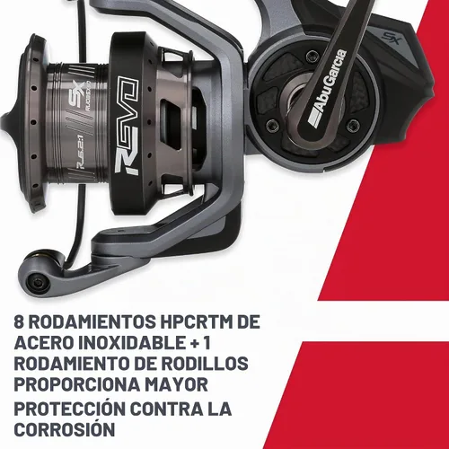 Vista 5 de Abu Garcia Revo SX - Carrete de pesca giratorio