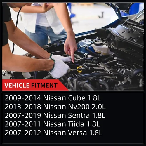 Vista 2 de Cuerpo del acelerador eléctrico compatible con Nissan Cube 2009-2014 2013-2018 Nissan Nv200 2007-2019 Nissan Sentra 2007-2012 Nissan Versa 1.8L