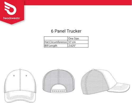 Vista 7 de Headsweats Trucker Hat