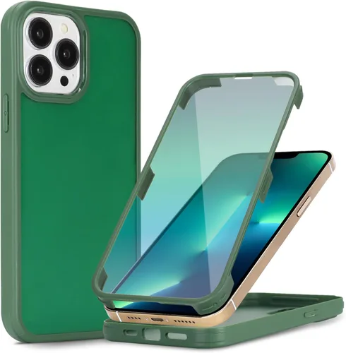 Vista 35 de Funda para iPhone 12 mini con protector de pantalla, color negro