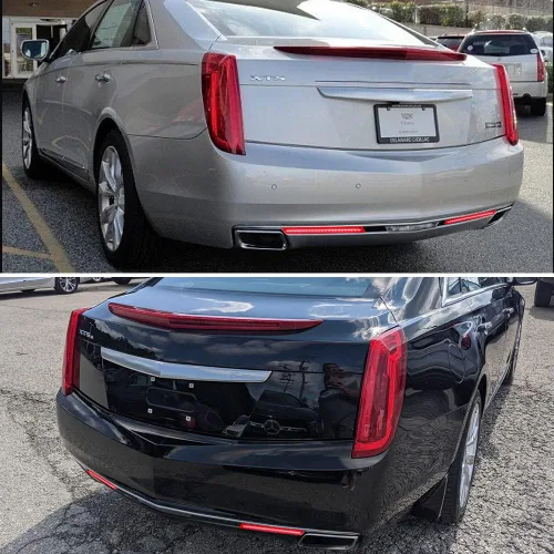 Vista 7 de 3 EN 1 LED Lente Roja Para 2013 2014 2015 2016 2017 Cadillac XTS Reflector de Parachoques Luces Traseras Señal de Giro Freno Luz de Stop