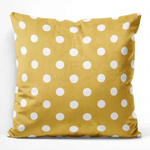 Vista 13 de Funda de almohada rectangular de felpa con diseño de lunares blancos y negros, con cremallera, un lado, impreso, 12 x 16 pulgadas, funda de cojín