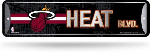 Vista 20 de Rico Industries NBA Basketball Metal Street Sign