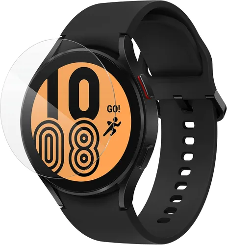 Vista 2 de ZAGG InvisibleShield Ultra Clear Plus - Hecho para Samsung Galaxy Watch4 (1.732 in) - Ultra claro y prácticamente indestructible
