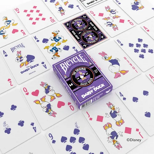 Vista 5 de Bicycle Paquete clásico de 6 cartas sensacionales de personajes de Disney con Mickey y Minnie Mouse, Donald y Daisy Duck, Goofy y Plutón