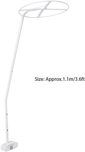 Vista 7 de Crisis Soporte de red, ajustable, clip, cúpula, blanco, aprox.1.1m/3.6ft