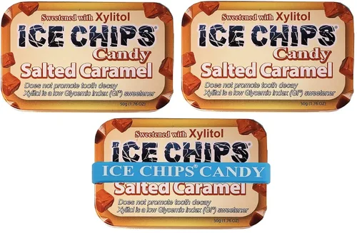 Vista 26 de ICE CHIPS Latas de caramelo de xilitol (Clove Plus, paquete de 3) - Incluye banda como se muestra