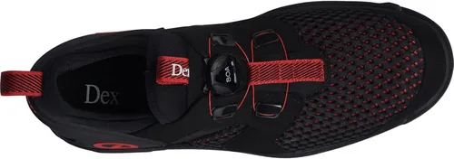 Vista 7 de Dexter The 9 ST - Zapatillas para hombre, color negro Negro/Rojo