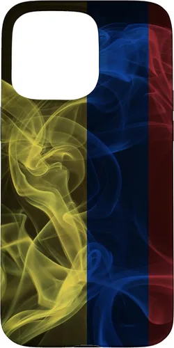 Vista 31 de Smoky Colombia Flag - Funda de orgullo colombiano para iPhone 17