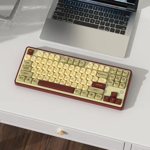 Vista 7 de ×AJAZZ AK870 TKL Estructura de junta de 87 teclas Teclado mecánico intercambiable en caliente de tecla completa Tipo-C2.4GBT 5.1, batería