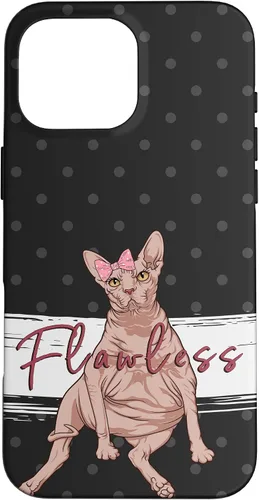 Vista 19 de Funny Sphynx Cat Flawless Naked Cat Fat Hairless Cat Case for iPhone 17