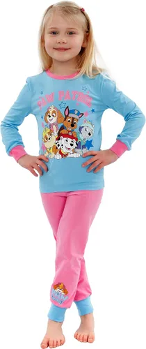 Vista 2 de Paw Patrol Pijama Chase Marshall Skye Everest para niña